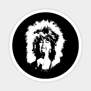 Tina Turner Black White Portrait Magnet